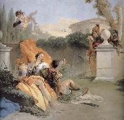 Giovanni Battista Tiepolo, NA ER where more and Amida in the garden